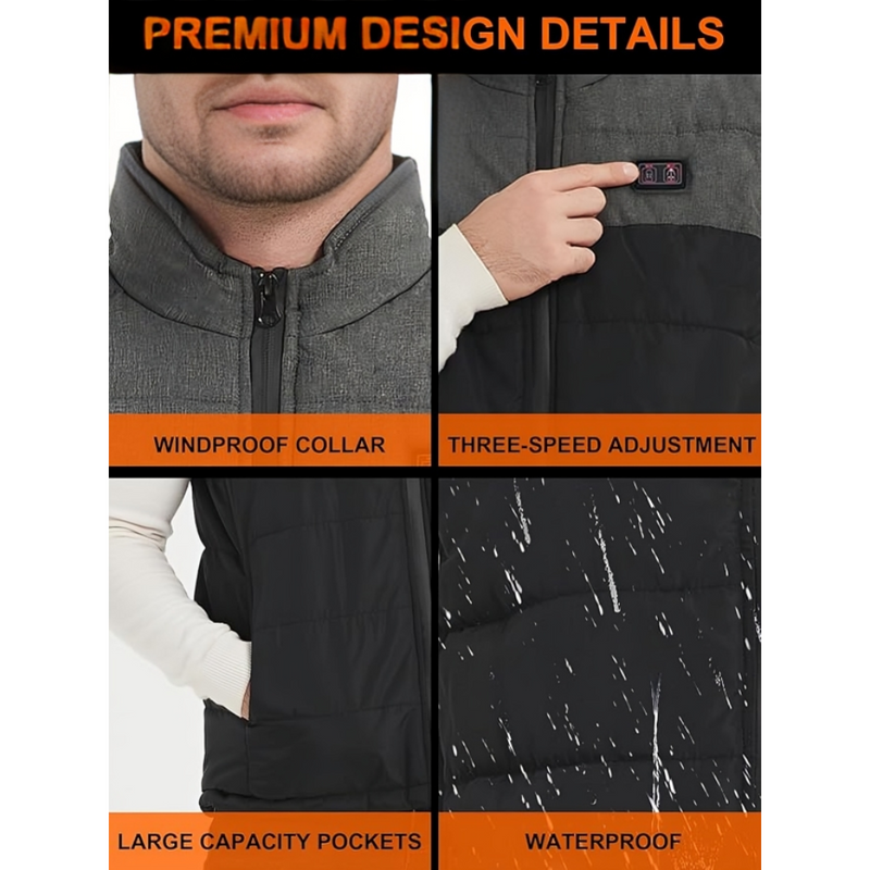 Electric Heated Thermal Vest